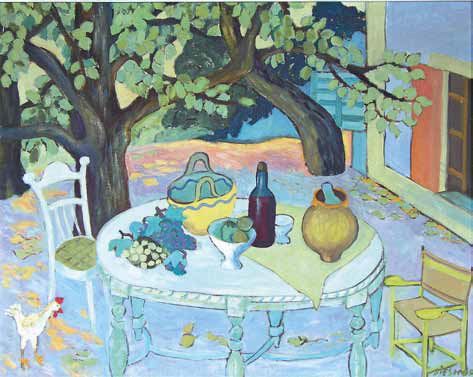Datei:Gerhild Diesner, Garten bei Marseille, 1943, ausgestellt im Inst Francais 1948, Privatbesitz-1.jpg