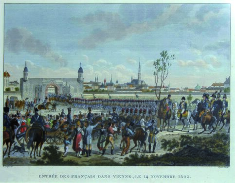 François Pigeot, Einzug der französischen Truppen in Wien am 14. November 1805