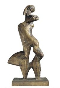 Josef Pillhofer, Radfahrerin, 1951