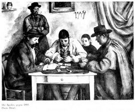 Paul Cézanne, Die Spieler, 1885