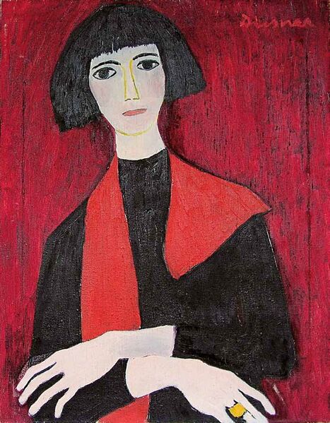 Datei:Gerhild Diesner, Selbstporträt, 1944, Privatbesitz-1.jpg
