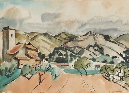 Willy Eisenschitz, L'Estaque, 1928