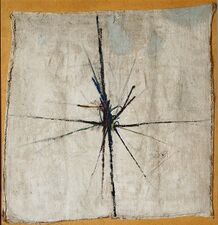 Arnulf Rainer, Zentralisation, 1951