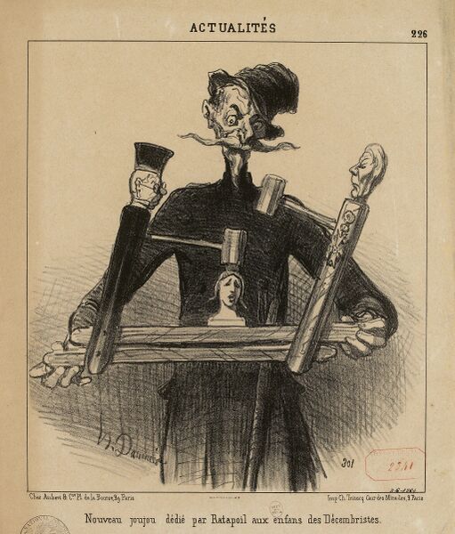 Datei:2048px-Actualités n°226 Nouveau joujou dédié par Ratapoil aux enfans des Décembristes, G.2864(1).jpg