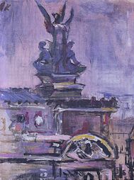 Oskar Kokoschka, Pariser Oper, 1924