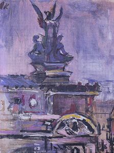 Oskar Kokoschka, Pariser Oper, 1924
